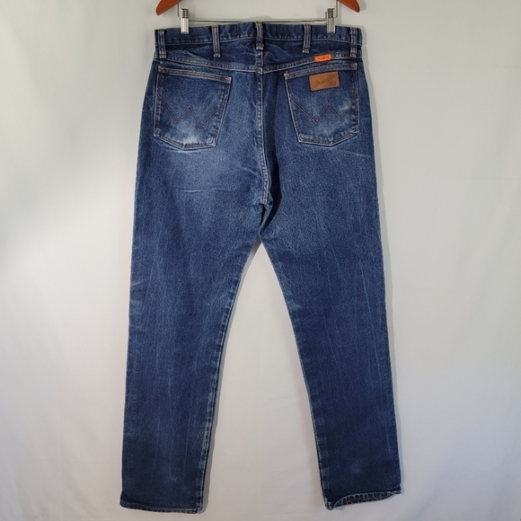 Wrangler MVM FR13 Original Flame Resistance Men's Work Blueb Jeans Sz 36 X 36 - Picture 2 of 12